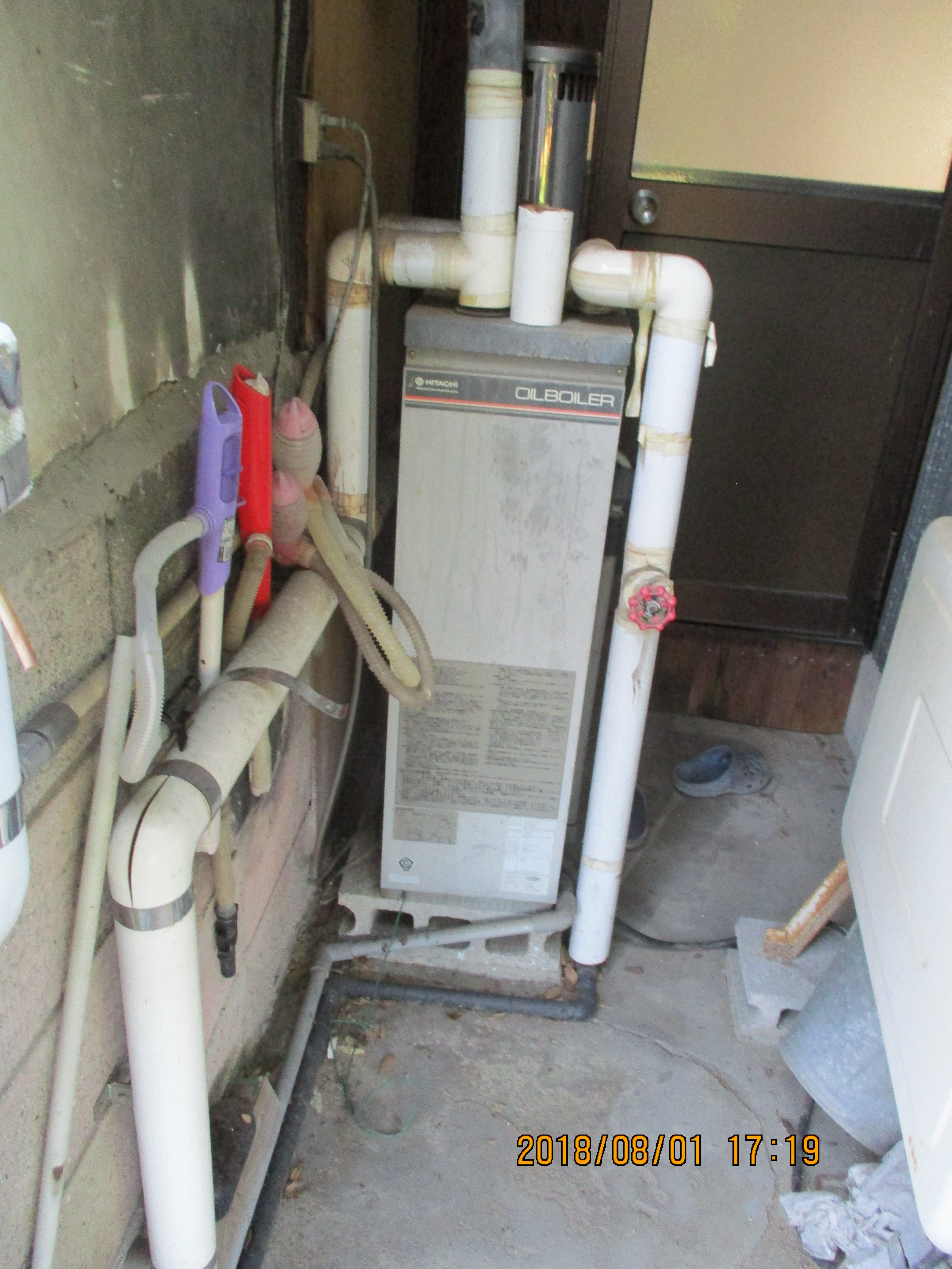 Y様邸 ボイラー撤去前